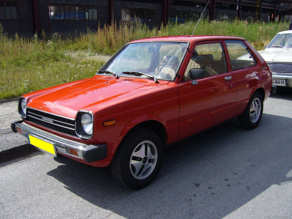 toyota starlet 1980 model #7
