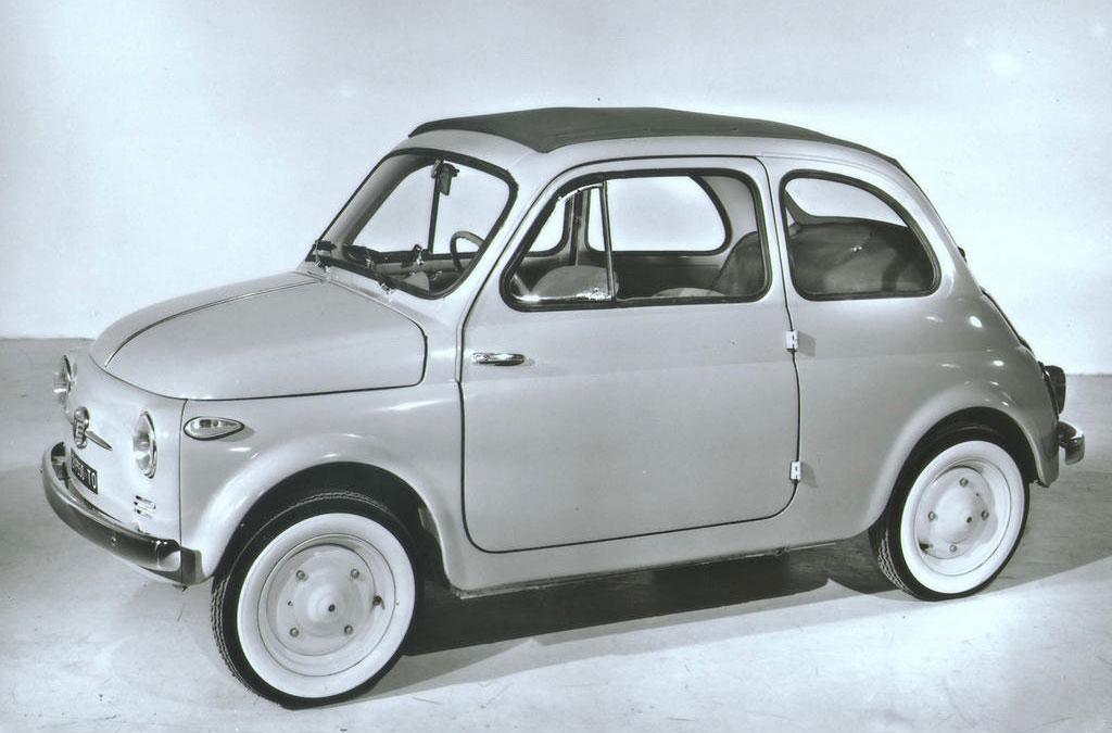 sla natuurlijk accessoires Fiat 500, succesvol Italiaans rugzakje - Klassiekerweb